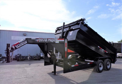 82 x 14' GN Dump Trailer Texas Pride #DT-7143-14KGN