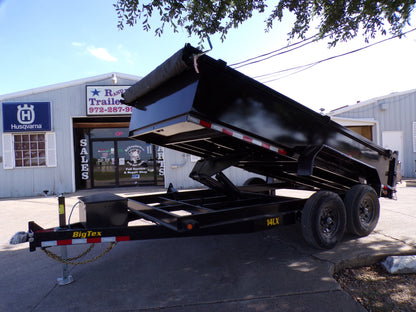 82 x 14' Dump Trailer Big Tex #14LX-14C2A-BK