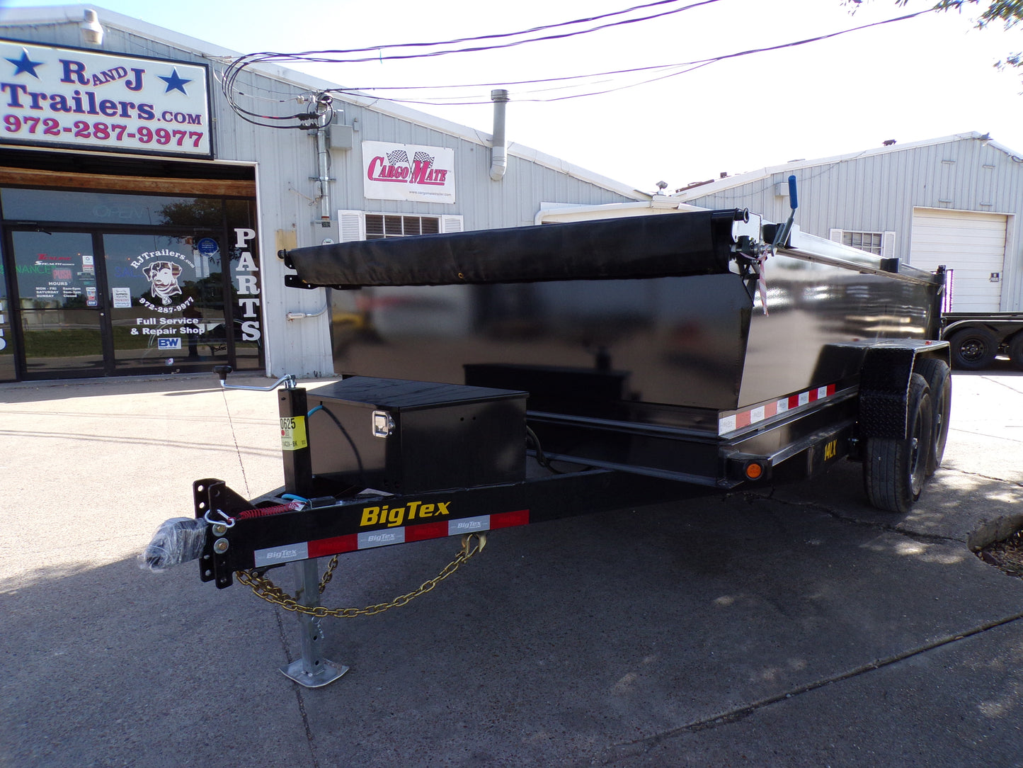 82 x 14' Dump Trailer Big Tex #14LX-14C2A-BK