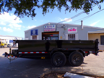 82 x 14' Dump Trailer Big Tex #14LX-14C2A-BK