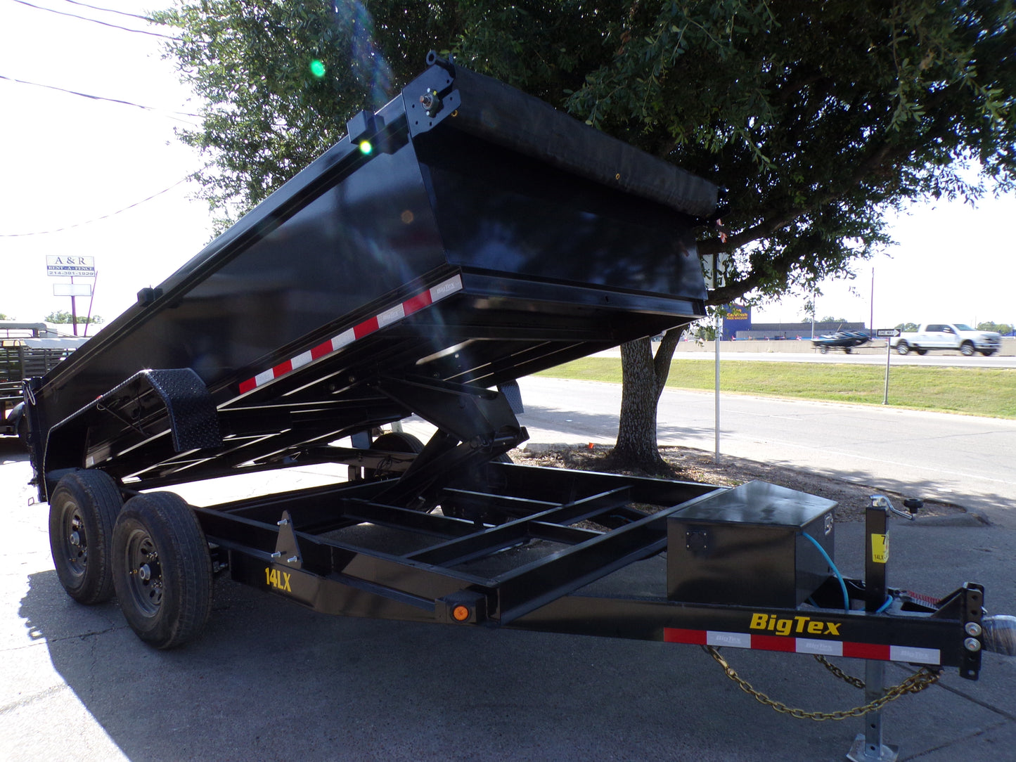 82 x 14' Dump Trailer Big Tex #14LX-14C2A-BK