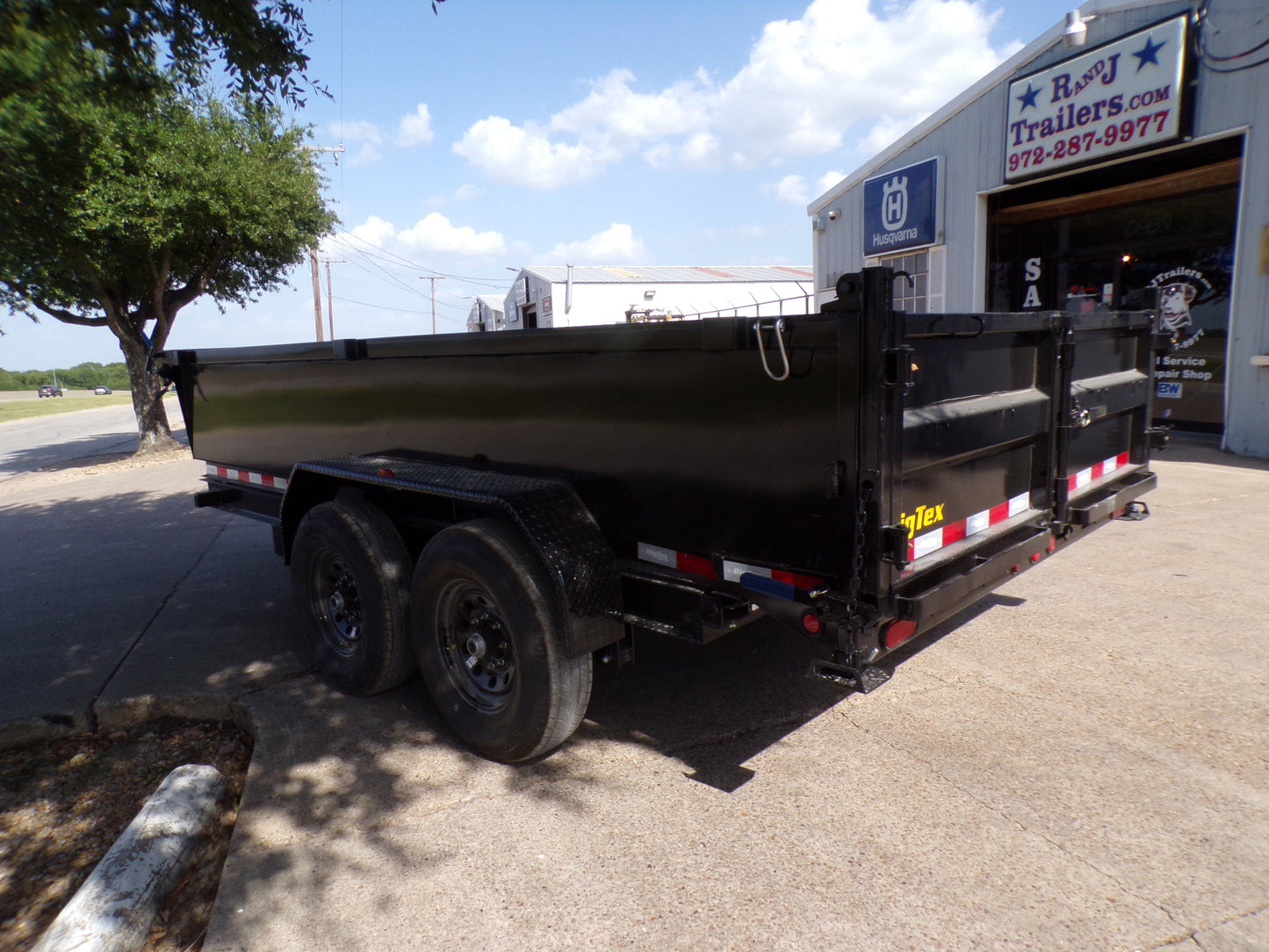 82 x 14' Dump Trailer Big Tex #14LX-14C2A-BK