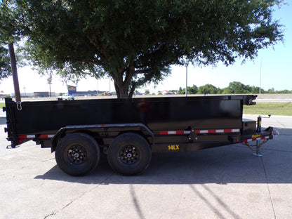 82 x 14' Dump Trailer Big Tex #14LX-14C2A-BK
