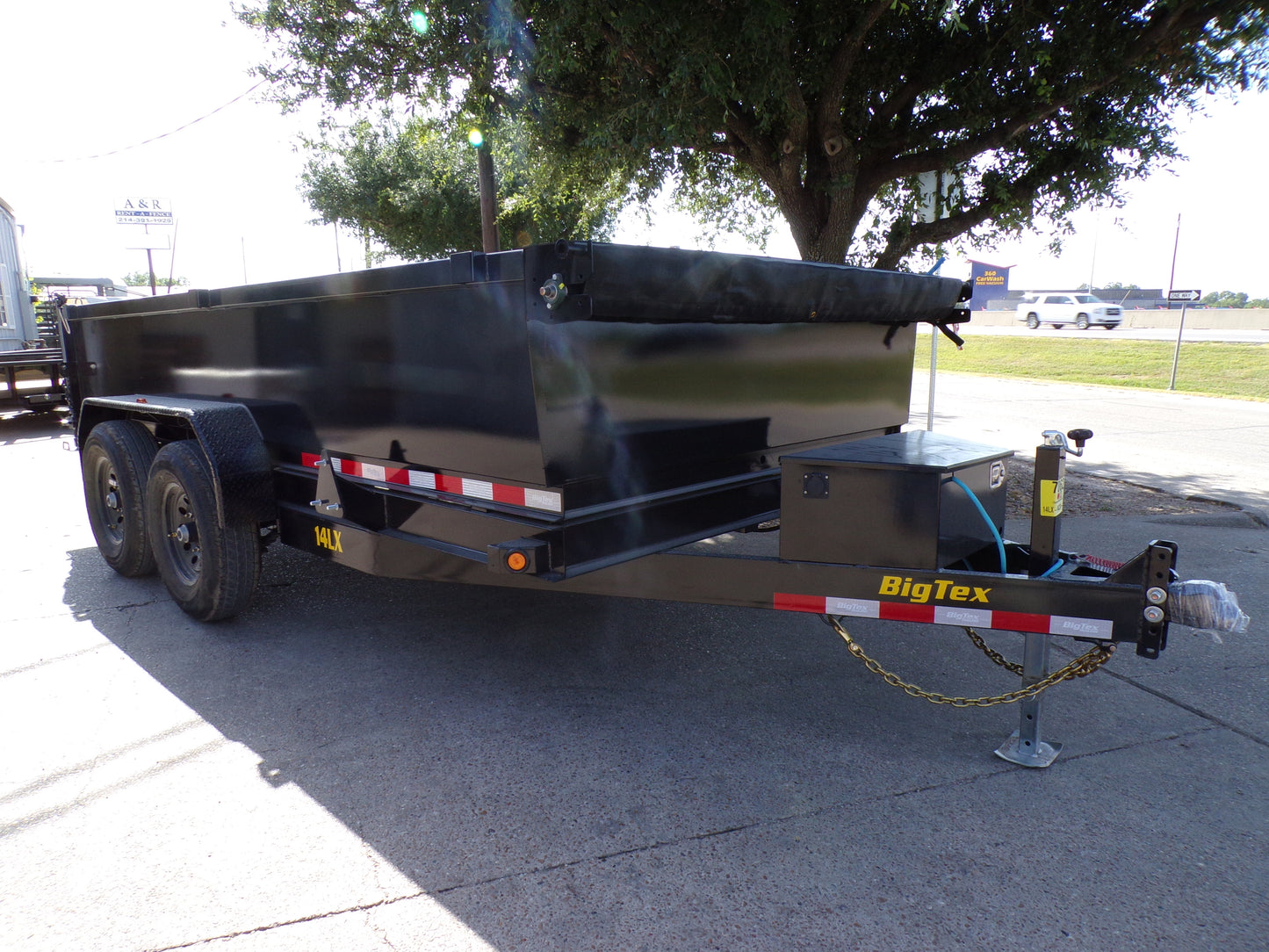 82 x 14' Dump Trailer Big Tex #14LX-14C2A-BK