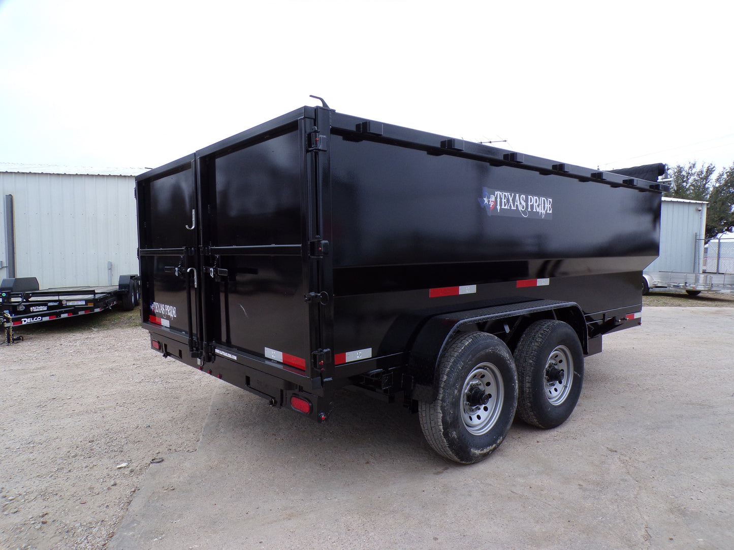 82 x 14' Dump Trailer Texas Pride #DT-7144-16KBP