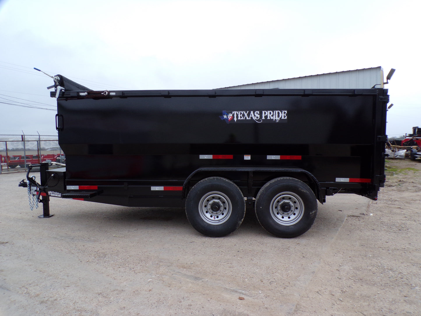 82 x 14' Dump Trailer Texas Pride #DT-7144-16KBP