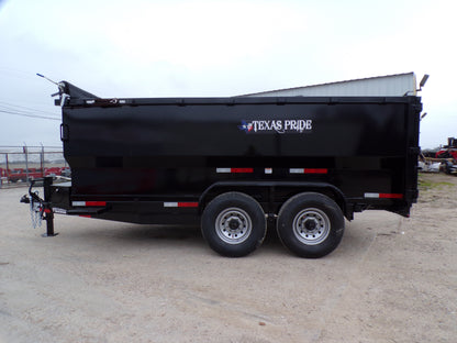 82 x 14' Dump Trailer Texas Pride #DT-7144-16KBP