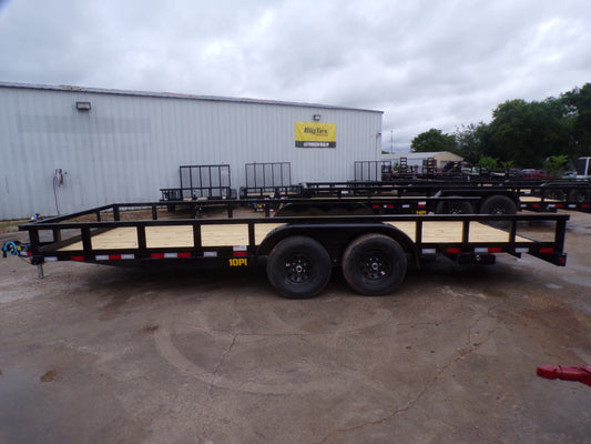 83 x 20' Utility Trailer Big Tex #10PI-20BK