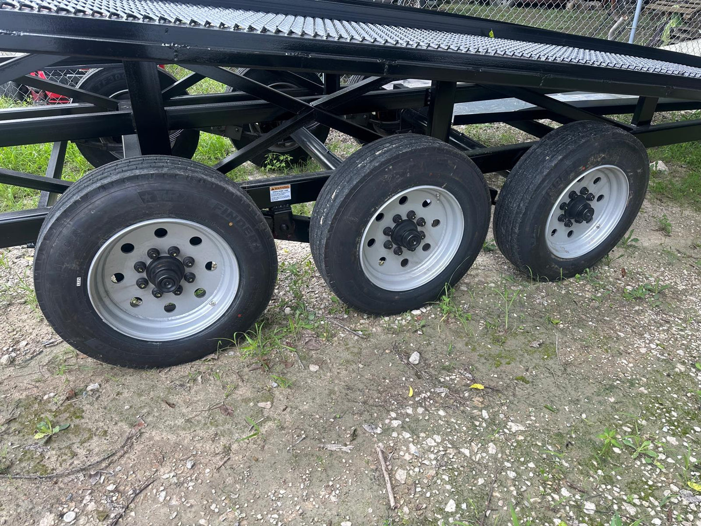 96 x 50' (3) Car Hauler Texas Pride #CA-850-24KGN