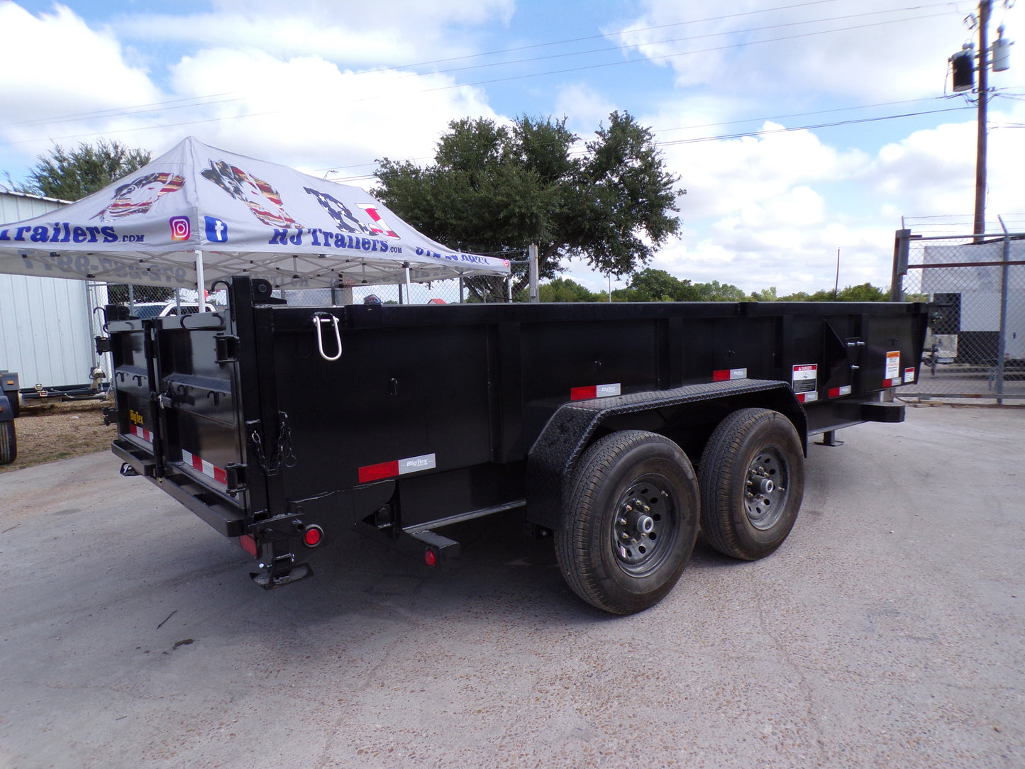 82 x 16' Dump Trailer Big Tex #14LP-16BK6SIRPD