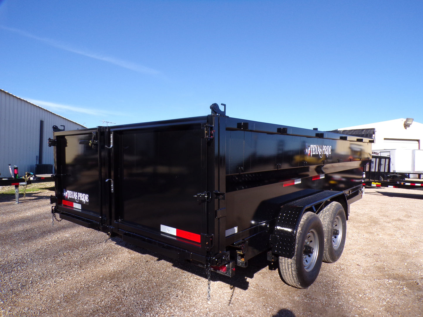 82 x 16' Dump Trailer Texas Pride #DT-7163-16KBP