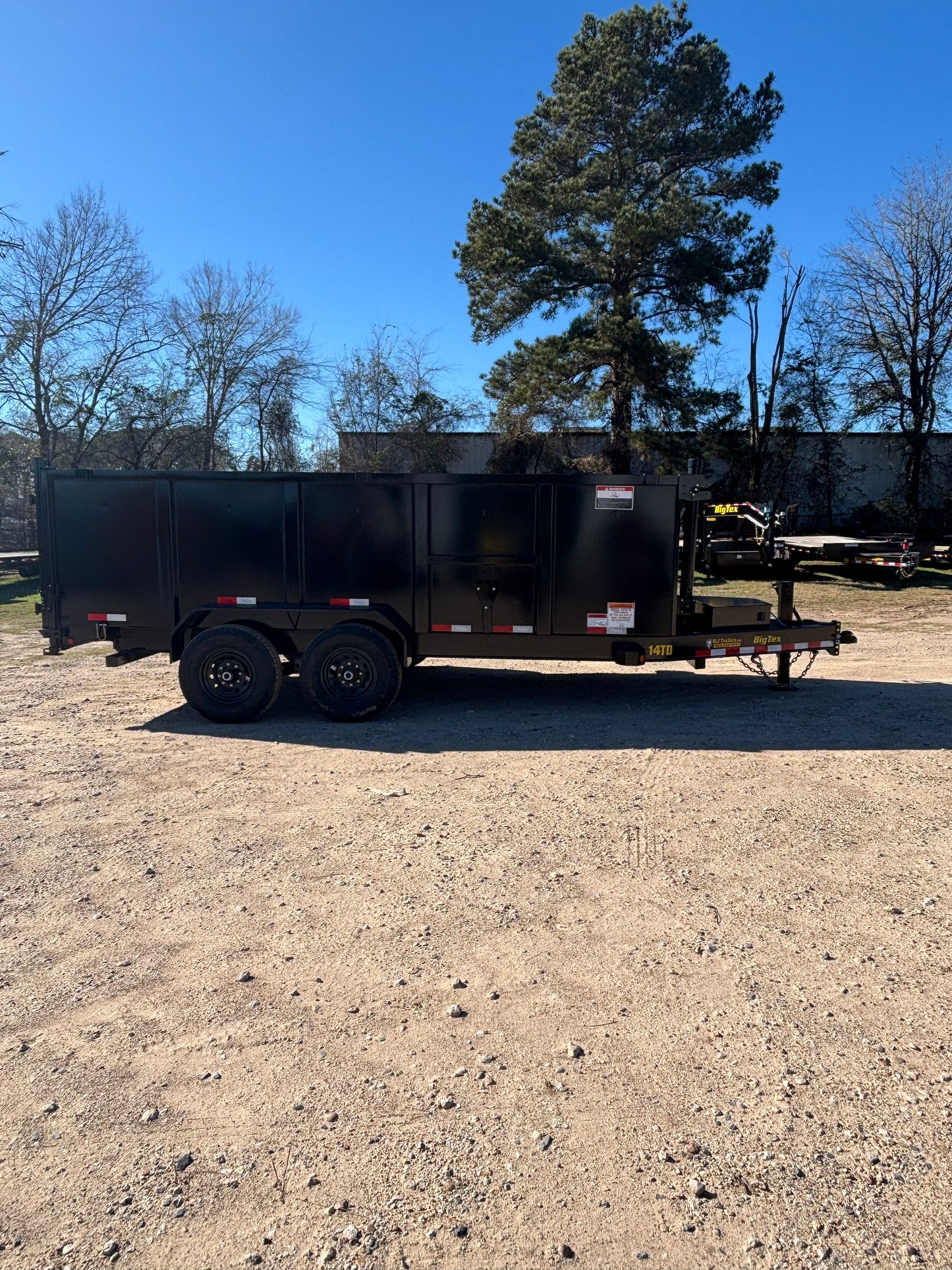 7 x 16' Dump Trailer Big Tex #14TD-16BK6-P4