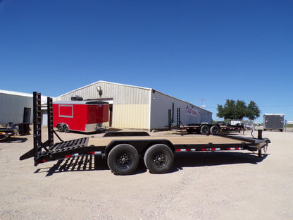83 x 20' Equipment Trailer Big Tex #14EH-20D3A-KRBK