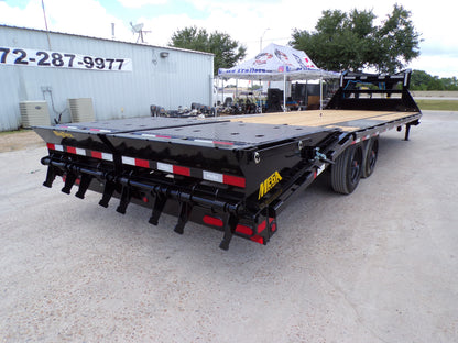 102 x 25' (20 + 5) GN Trailer Big Tex #16GN-25D5A-MRBK