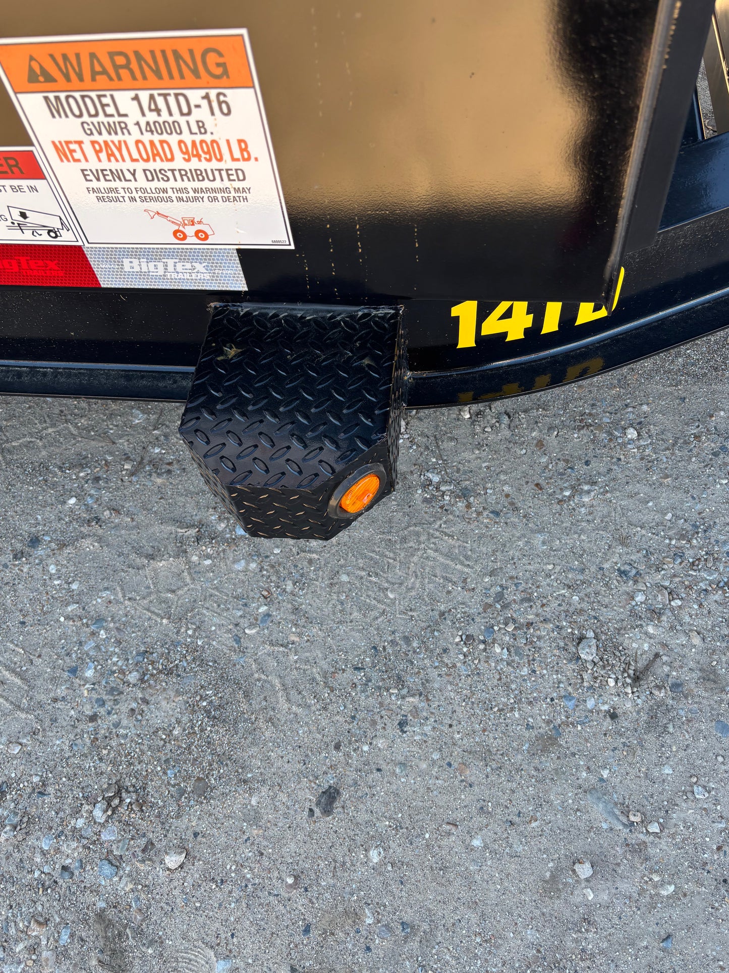 7 x 16' Dump Trailer Big Tex #14TD-16BK6-P4