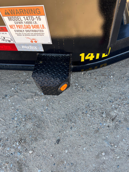 7 x 16' Dump Trailer Big Tex #14TD-16BK6-P4