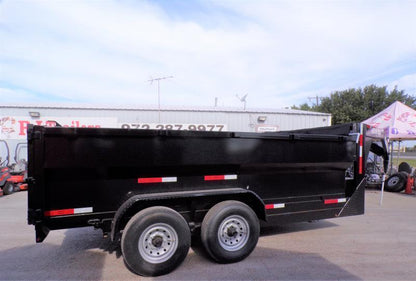 82 x 14' GN Dump Trailer Texas Pride #DT-7143-14KGN