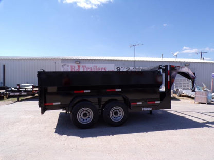 82 x 12' GN Dump Trailer Texas Pride #DT-7123-14KGN