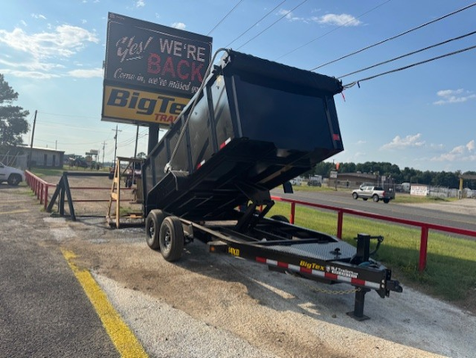 82 x 14' Dump Trailer Big Tex #14XD-14C4A-BK