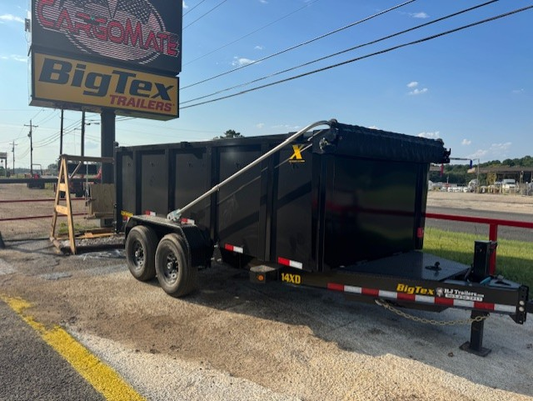 82 x 14' Dump Trailer Big Tex #14XD-14C4A-BK