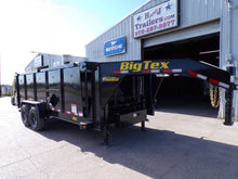 7 x 16' GN Dump Trailer Big Tex #14GX-16BK6-P4