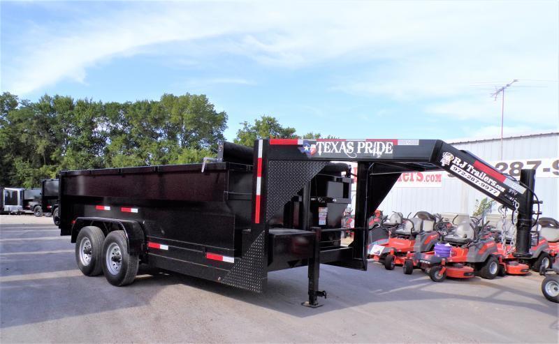 82 x 14' GN Dump Trailer Texas Pride #DT-7143-14KGN