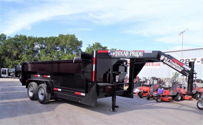 82 x 14' GN Dump Trailer Texas Pride #DT-7143-14KGN