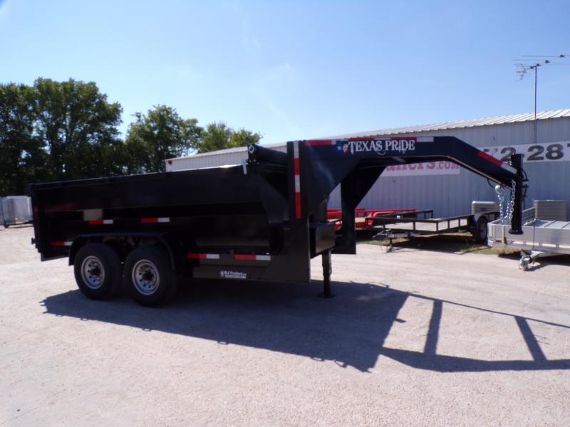 82 x 12' GN Dump Trailer Texas Pride #DT-7123-14KGN
