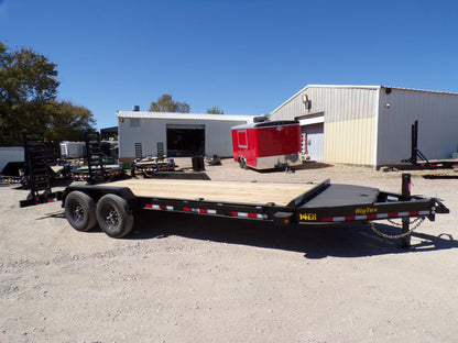 83 x 20' Equipment Trailer Big Tex #14EH-20D3A-KRBK