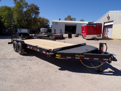 83 x 20' Equipment Trailer Big Tex #14EH-20D3A-KRBK