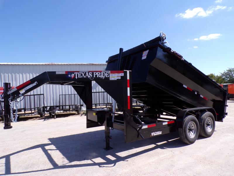 82 x 12' GN Dump Trailer Texas Pride #DT-7123-14KGN