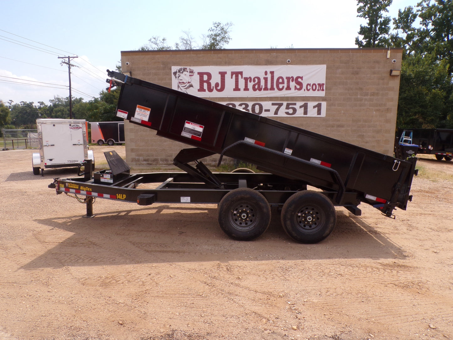 82 x 14' Dump Trailer Big Tex #14LP-14BK6SIRPD