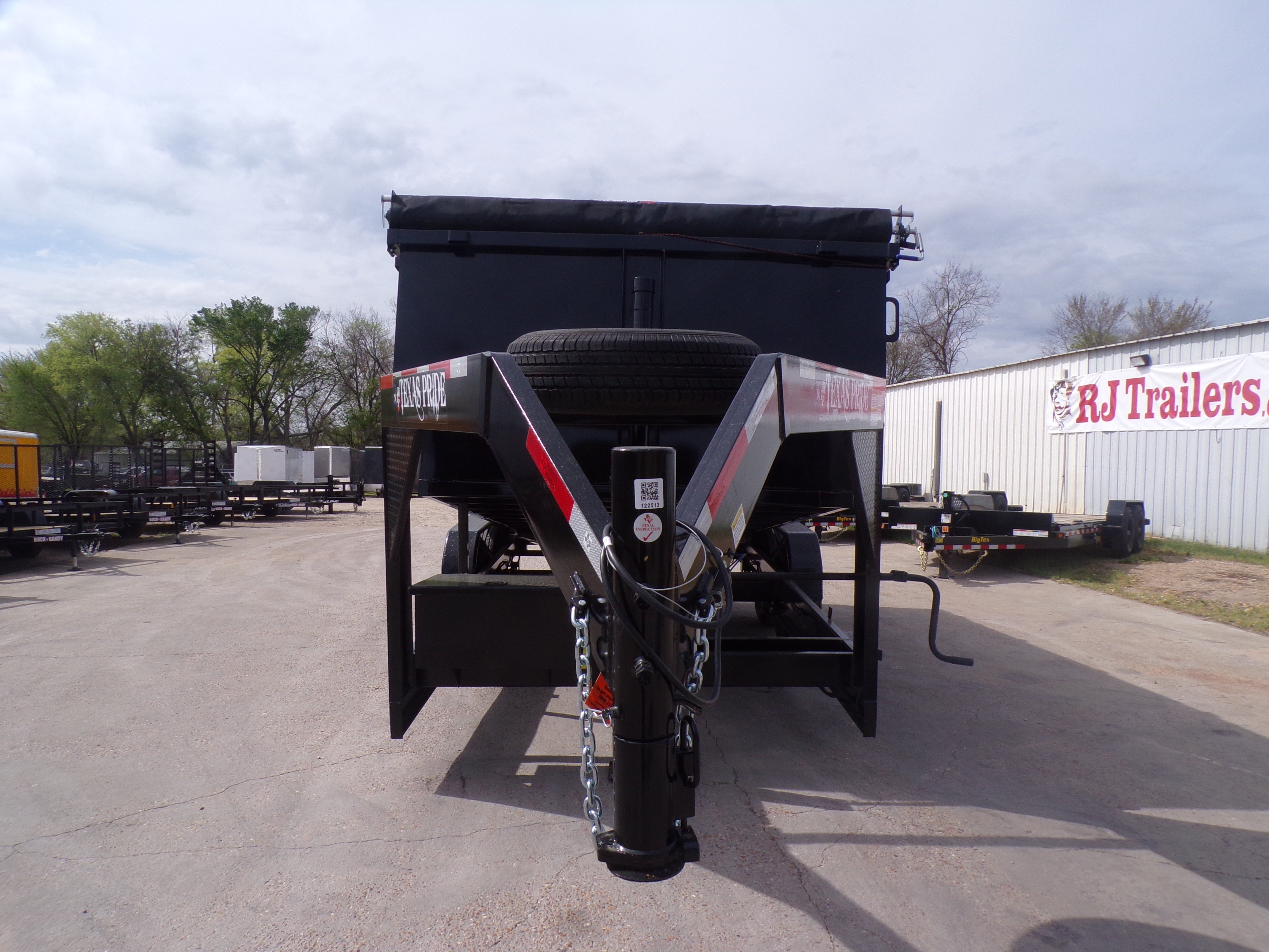 7 x 14' GN Dump Trailer Texas Pride #DT-7144-16KGN – RJ Trailers