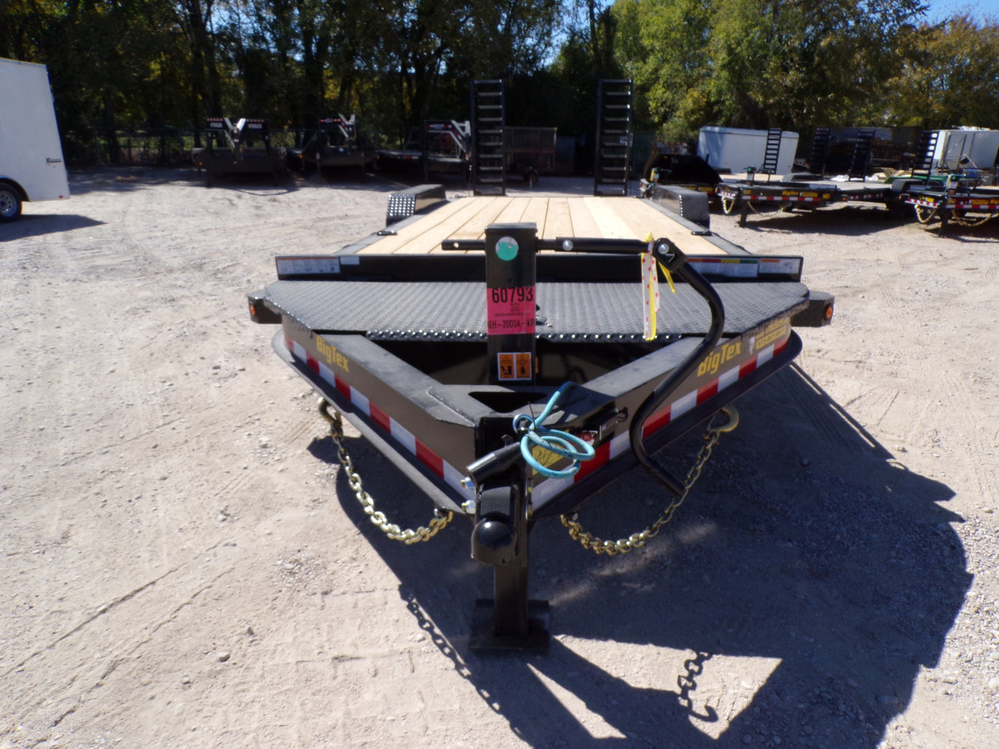 83 x 20' Equipment Trailer Big Tex #14EH-20D3A-KRBK