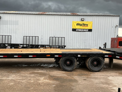 102 x 25' (20 + 5) GN Trailer Big Tex #22GN-25D5A-MRBK