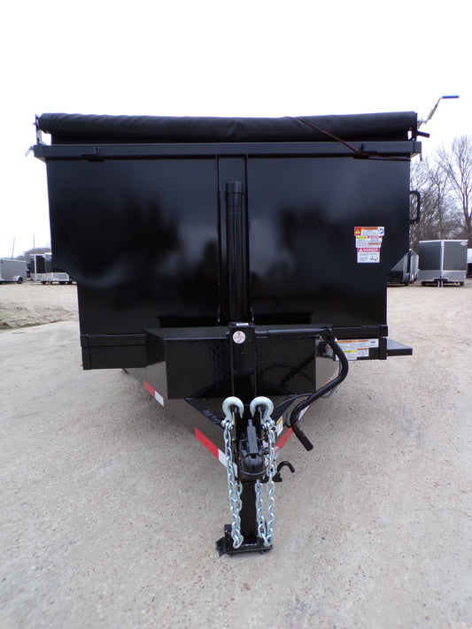 7 x 16' BP Dump Trailer Texas Pride #DT-7164-16KBP