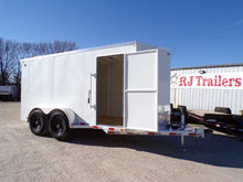 6'8" x 14' All-Steel Enclosed Trailer Cargo Delco #E714