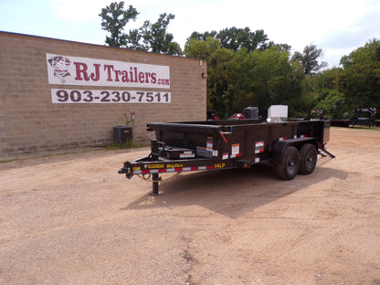 82 x 14' Dump Trailer Big Tex #14LP-14BK6SIRPD