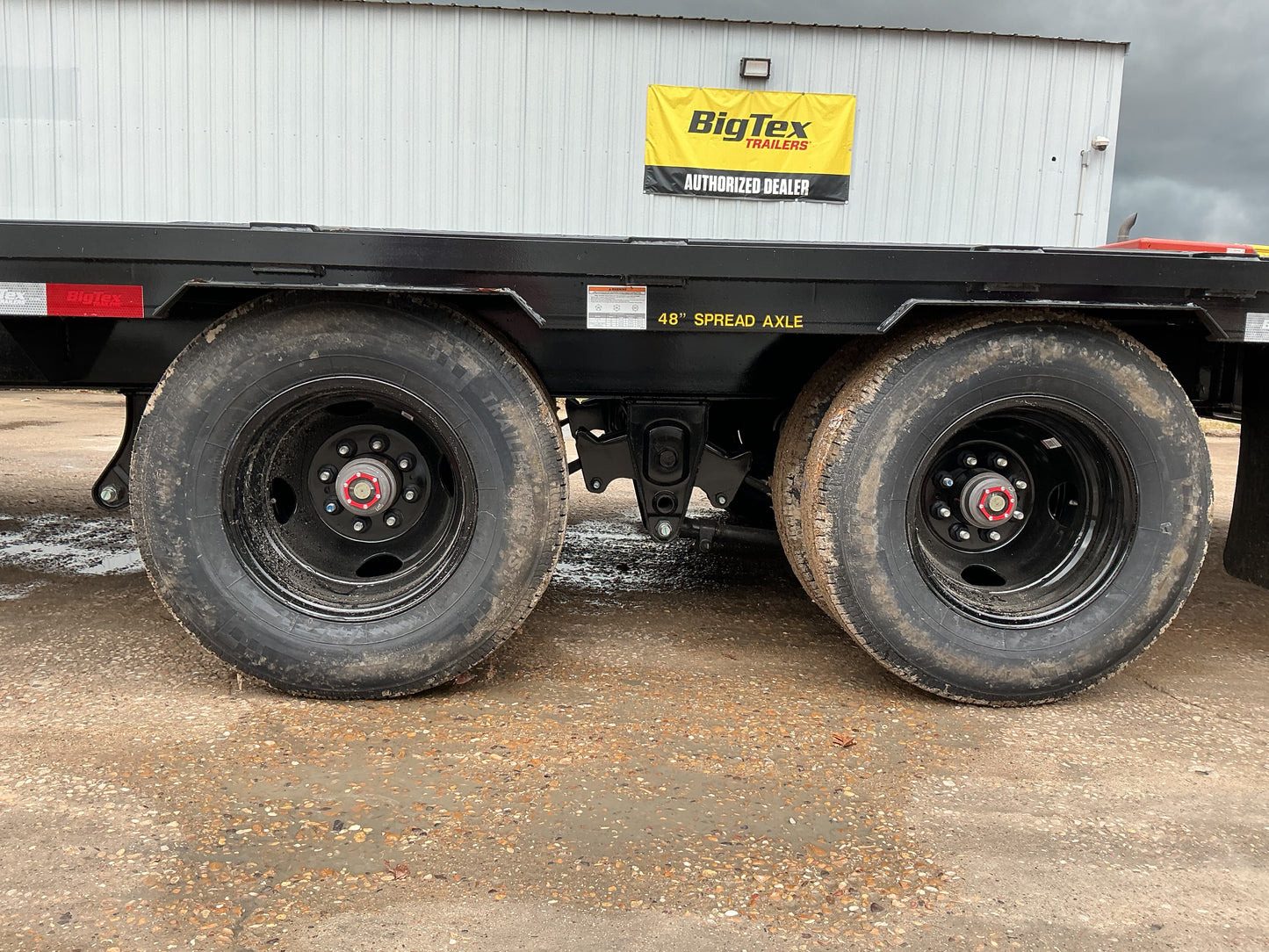 102 x 25' (20 + 5) GN Trailer Big Tex #22GN-25D5A-MRBK