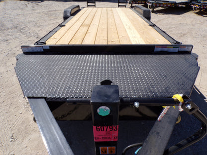 83 x 20' Equipment Trailer Big Tex #14EH-20D3A-KRBK