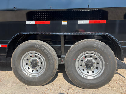 82 x 16' GN Dump Trailer Texas Pride #DT-7164-16KGN
