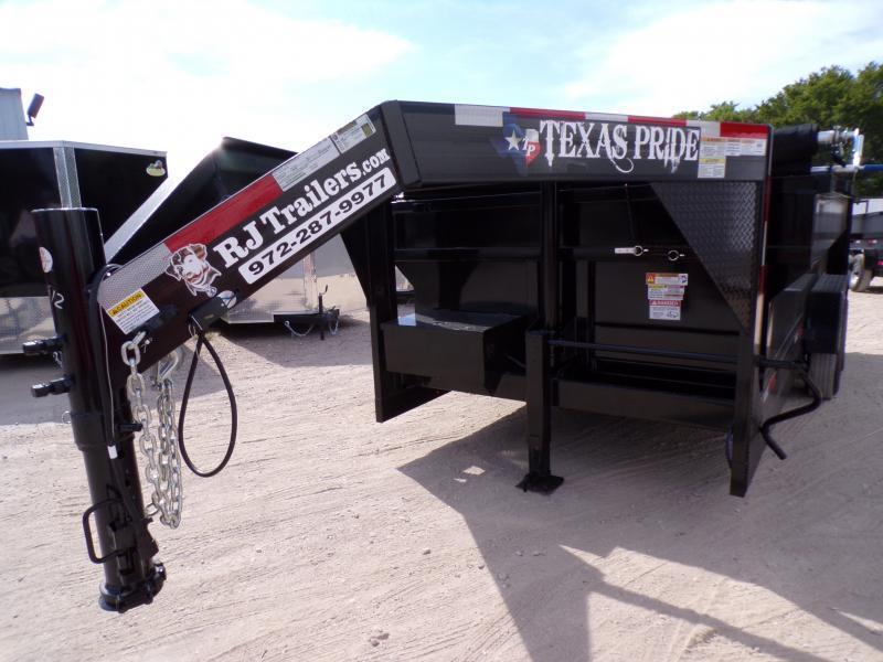 82 x 16' GN Dump Trailer Texas Pride #DT-7163-14KGN