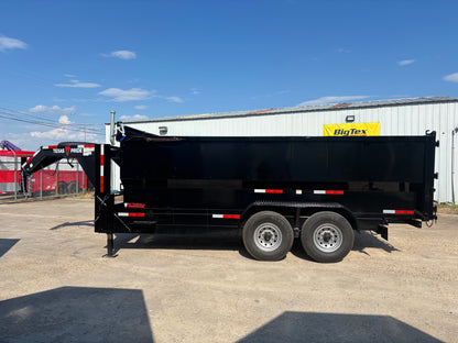 82 x 16' GN Dump Trailer Texas Pride #DT-7164-16KGN