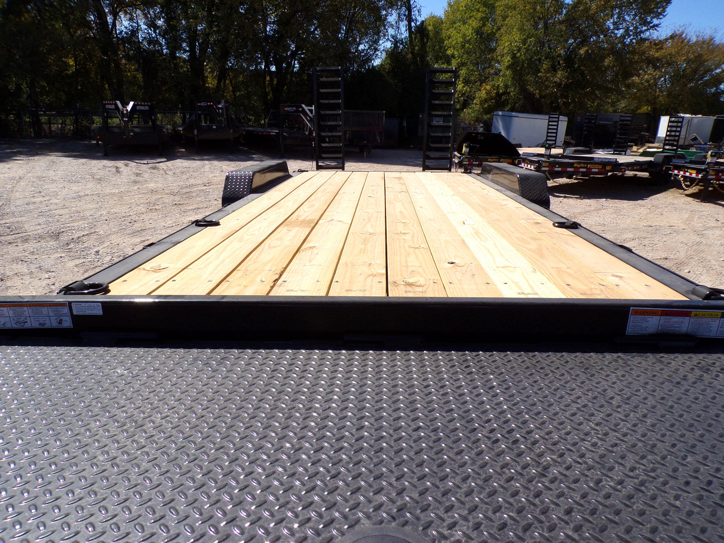 83 x 20' Equipment Trailer Big Tex #14EH-20D3A-KRBK