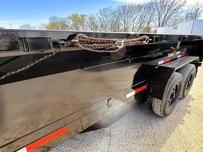 7 x 14' BP Dump Trailer Texas Pride #DT-7142-14KBP