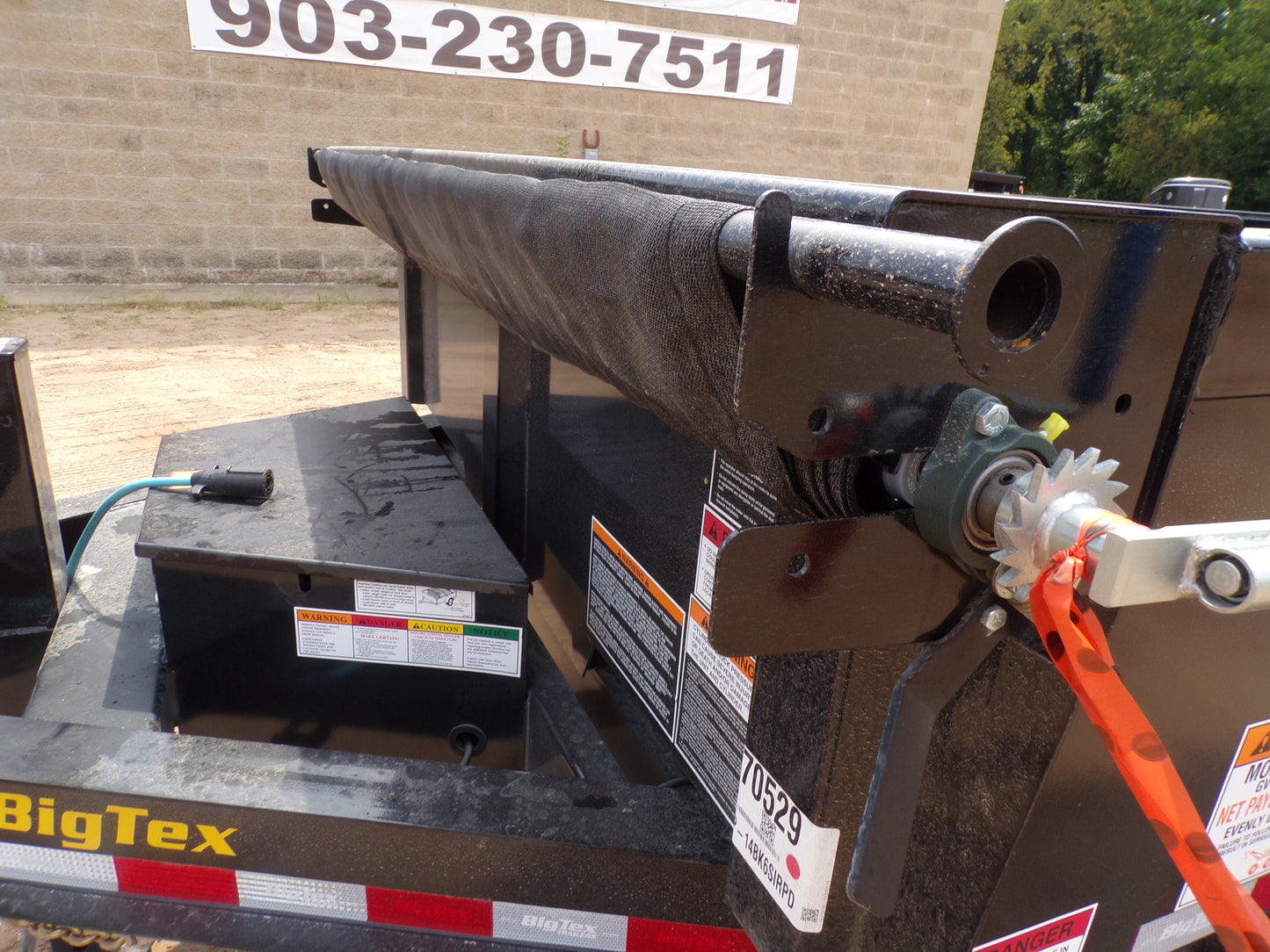 82 x 14' Dump Trailer Big Tex #14LP-14BK6SIRPD