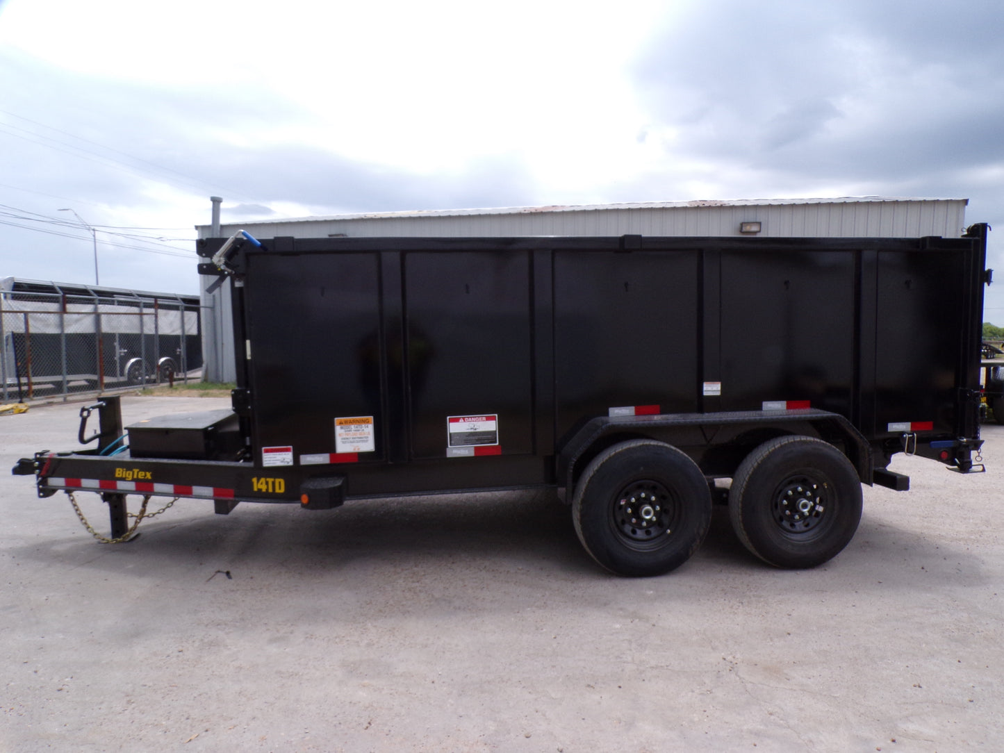 82 x 16' Dump Trailer Big Tex #14TD-16BK6-P4