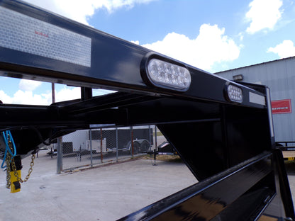102 x 25' (20 + 5) GN Trailer Big Tex #16GN-25D5A-MRBK