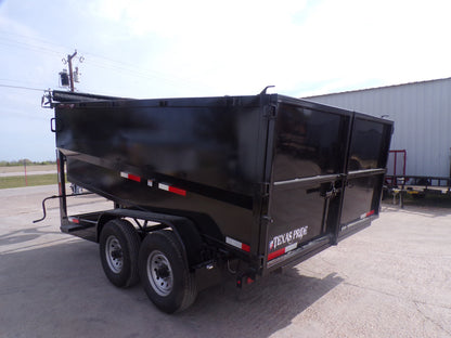 82 x 14' GN Dump Trailer Texas Pride #DT-7144-14KGN