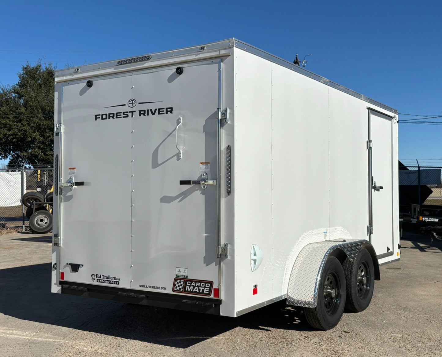 7' x 14' E-Series Enclosed Trailer Cargo Mate #TXLEEH714TA2
